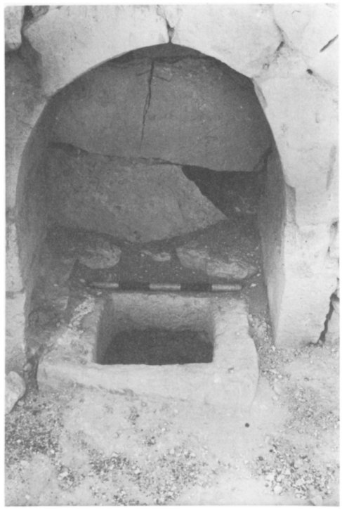 Figure 2. Small house cistern. Rubin, Rehav. "Water conservation methods in Israel's Negev desert in late antiquity." Journal of Historical Geography 14, no. 3 (1988): 229-244.